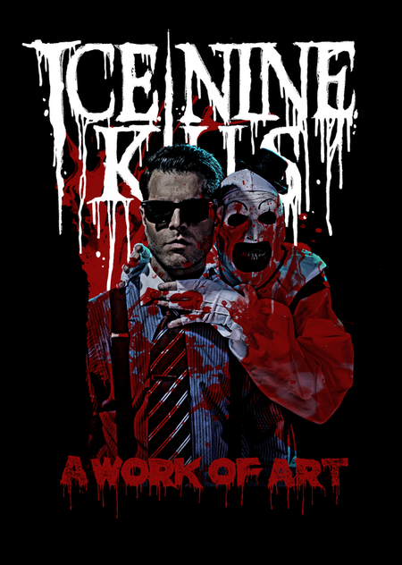 T-Shirt Manches courtes  de Ice Nine Kills - A Work Of Art Spencer - S à 4XL - pour Homme - noir - Ice Nine Kills - View 2