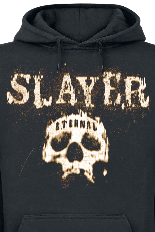 Sweat-shirt à capuche  de Slayer - Eternal Skull - S à XXL - pour Homme - noir - Slayer - View 2