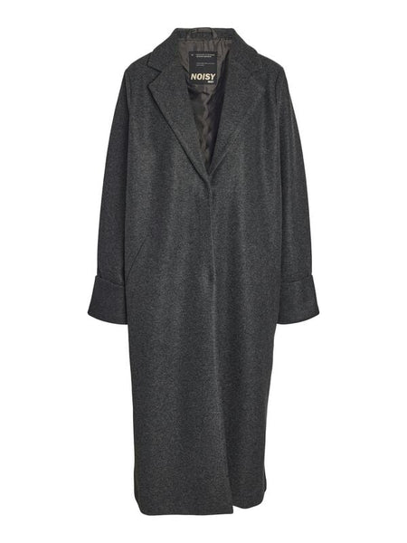 Manteaux  de Noisy May - NMCADDY L/S FWD NOOS - Manteau Long - XS à XL - pour Femme - anthracite - Noisy May