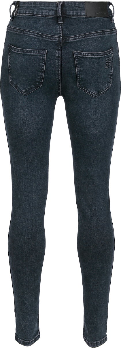 Jean  de Noisy May - NMSENDIE HW AUTHENTIC SKINY AZ445DB NOOS - W25L32 à W32L32 - pour Femme - bleu - Noisy May - View 2