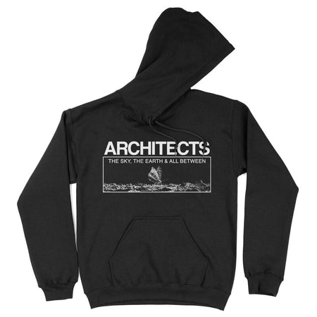 Sweat-shirt à capuche  de Architects - Moth - S à XXL - pour Homme - noir - Architects