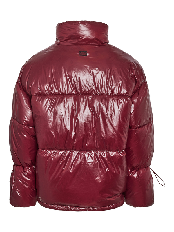 Veste d'hiver  de Noisy May - NMALLIE SHINY PUFFER DD - XS à XL - pour Femme - rouge - Noisy May - View 2
