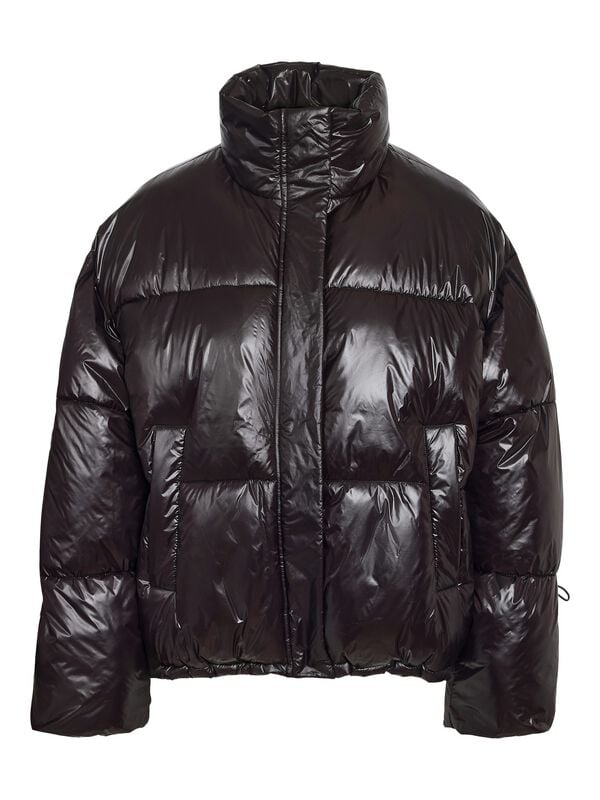 Veste d'hiver  de Noisy May - NMALLIE SHINY PUFFER DD - XS à XL - pour Femme - noir - Noisy May