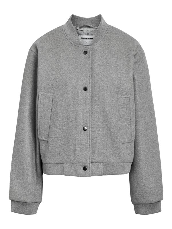 Manteaux  de Noisy May - NMEDDI L/S FWD NOOS - Veste Bomber - XS à XL - pour Femme - beige - Noisy May