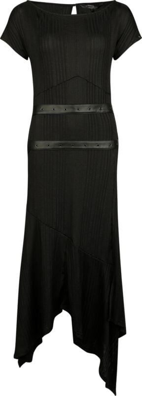 Robe longue Gothic de KIHILIST by KILLSTAR - Synapse Dress - XS à 4XL - pour Femme - noir - KIHILIST by KILLSTAR