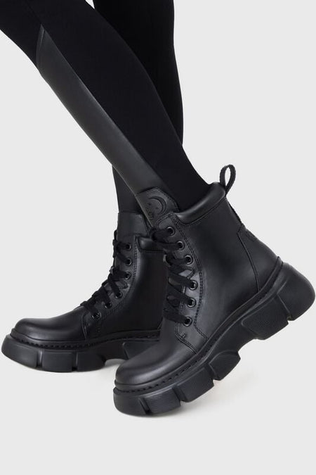 Bottes Gothic de KIHILIST by KILLSTAR - Discordant Boots - EU37 à EU40 - pour Femme - noir - KIHILIST by KILLSTAR