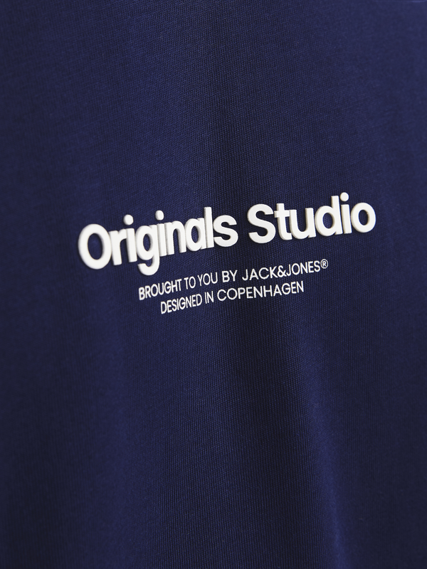 T-Shirt Manches courtes  de Jack & Jones - JORVESTERBRO T-SHIRT SS CREW NECK NOOS - S à M - pour Homme - bleu - jack & jones - View 2