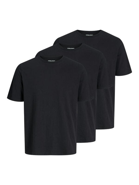 T-Shirt Manches courtes  de Jack & Jones - JACUNDER NOOS - Lot de 3 T-Shirts - S à XXL - pour Homme - noir - jack & jones
