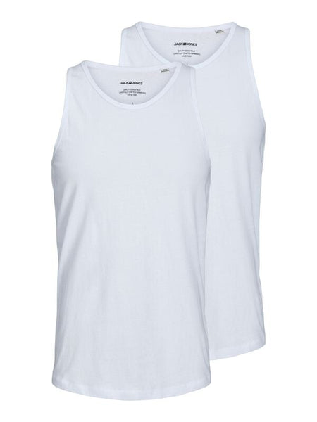 Débardeur  de Jack & Jones - JACBASIC NOOS - Lot de 2 Débardeurs - S à XXL - pour Homme - blanc - jack & jones
