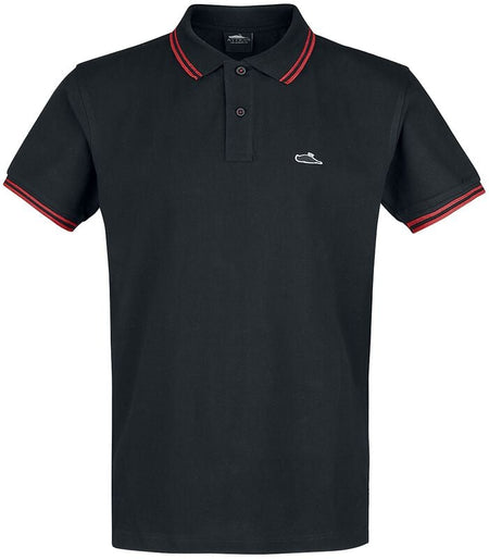 Polo  de Atticus - Classic Tipped - M à 3XL - pour Homme - noir - Atticus
