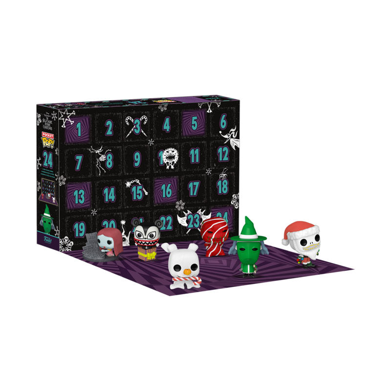 Calendrier de l'Avent Disney de L'Étrange Noël De Monsieur Jack - L'Étrange Noël de Monsieur Jack - Pocket Pop! - Calendrier Décompte - pour Unisexe - Standard - L'Étrange Noël De Monsieur Jack - View 2