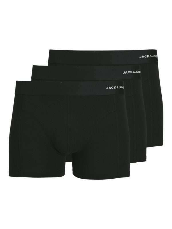 Boxer  de Jack & Jones - JACBASIC BAMBOO NOOS - Lot de 3 Boxers - S à XXL - pour Homme - noir - jack & jones