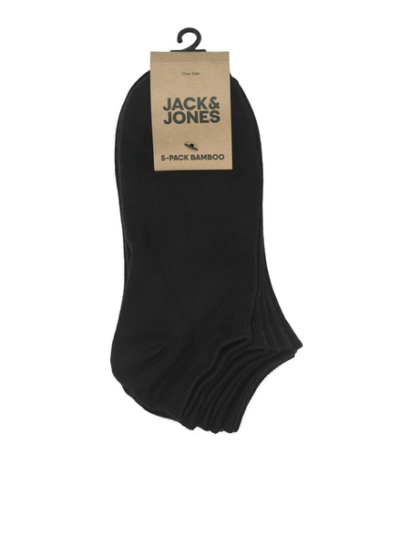 Chaussettes  de Jack & Jones - JACBASIC BAMBOO ANKLE - Lot de 5 Paires de Chaussettes - Standard - pour Homme - noir - jack & jones - View 2