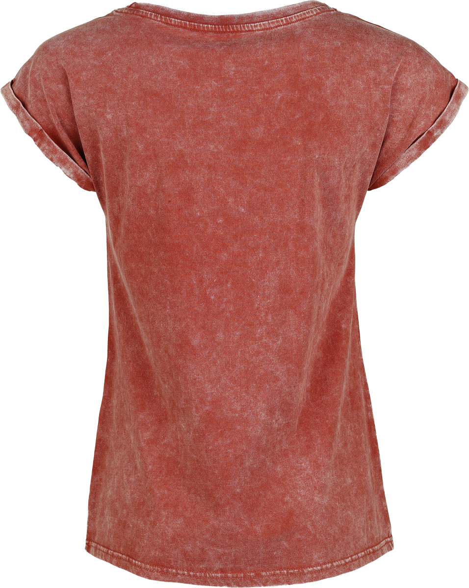 T-Shirt Manches courtes  de RED by EMP - Étoiles - S à XXL - pour Femme - rouge - RED by EMP - View 2