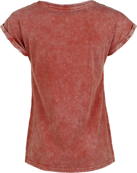 T-Shirt Manches courtes  de RED by EMP - Étoiles - S à XXL - pour Femme - rouge - RED by EMP - View 2