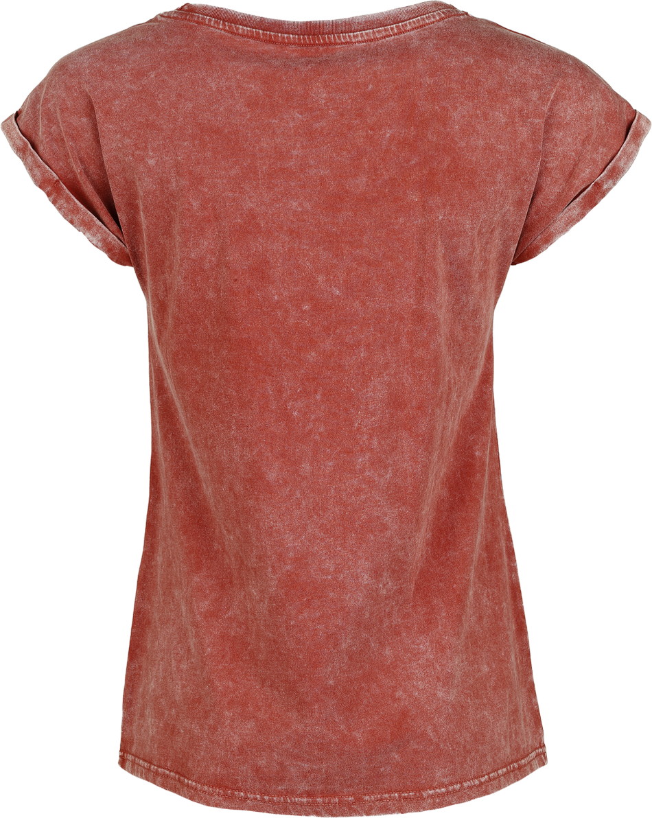 T-Shirt Manches courtes  de RED by EMP - Étoiles - S à XXL - pour Femme - rouge - RED by EMP - View 2