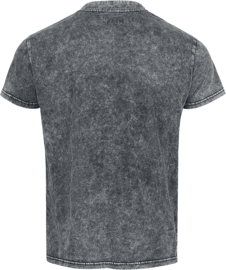 T-Shirt Manches courtes  de Black Premium by EMP - Essential - T-Shirt Lacé - M à XXL - pour Homme - noir - Black Premium by EMP - View 2