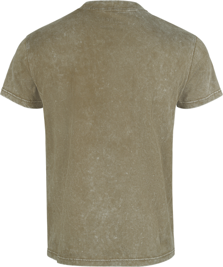 T-Shirt Manches courtes  de Black Premium by EMP - Celtic fine lines - M à XXL - pour Homme - olive - Black Premium by EMP - View 2