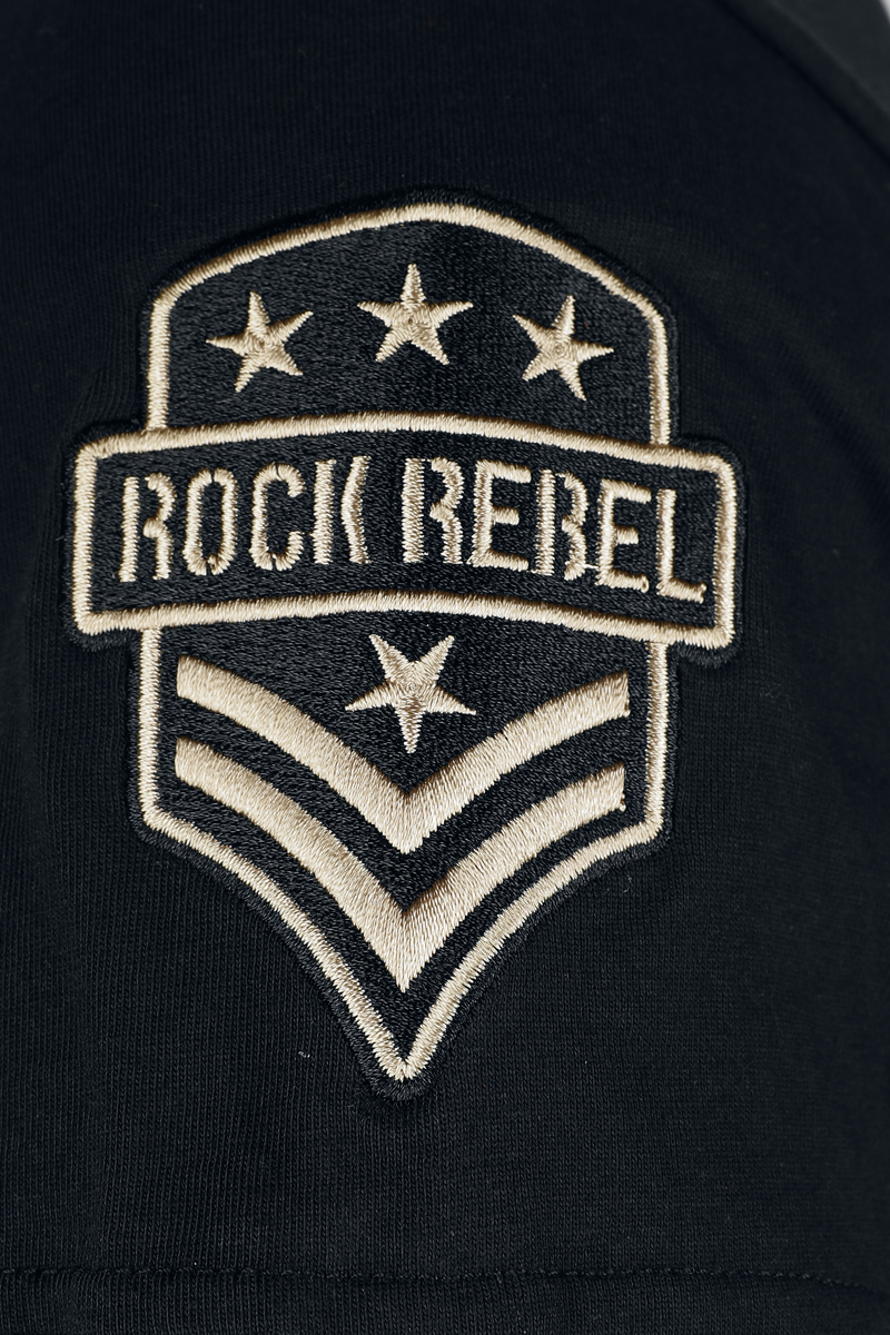 T-Shirt Manches courtes  de Rock Rebel by EMP - Skulls & Details - M à XXL - pour Homme - noir - Rock Rebel by EMP - View 2