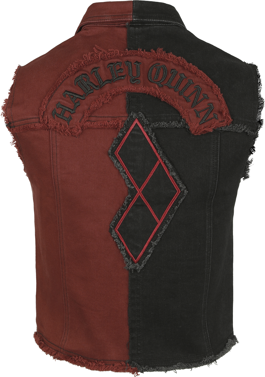 Veste  de Batman - Harley Quinn Mad Love - S à XXL - pour Femme - noir/rouge - Batman - View 2