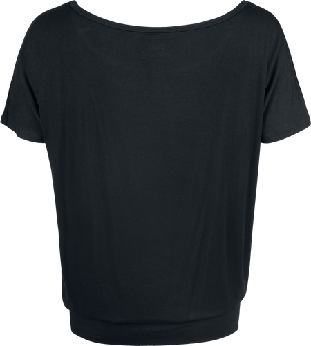 T-Shirt Manches courtes  de Full Volume by EMP - Can You Read My Mind - S à XXL - pour Femme - noir - Full Volume by EMP - View 2