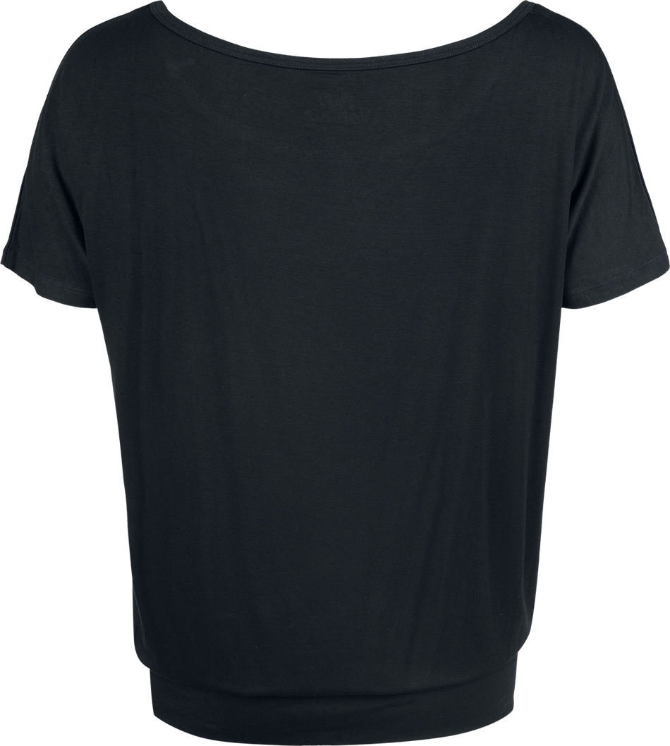 T-Shirt Manches courtes  de Full Volume by EMP - Can You Read My Mind - S à XXL - pour Femme - noir - Full Volume by EMP - View 2