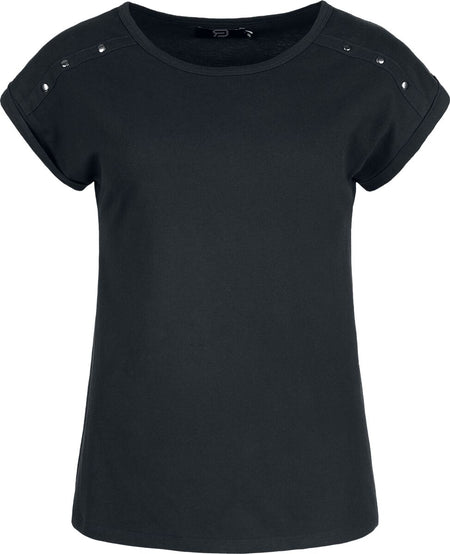 T-Shirt Manches courtes  de RED by EMP - Clous - T-Shirt Fille - S à XXL - pour Femme - noir - RED by EMP