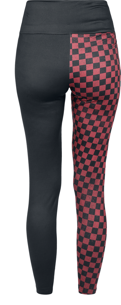 Legging  de RED by EMP - Leggings à Carreaux - S à 5XL - pour Femme - noir - RED by EMP - View 2