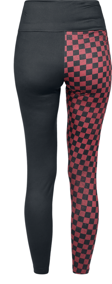 Legging  de RED by EMP - Leggings à Carreaux - S à 5XL - pour Femme - noir - RED by EMP - View 2
