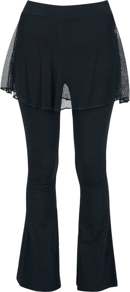 Legging  de Gothicana by EMP - Vailed in Darkness - S à XXL - pour Femme - noir - Gothicana by EMP