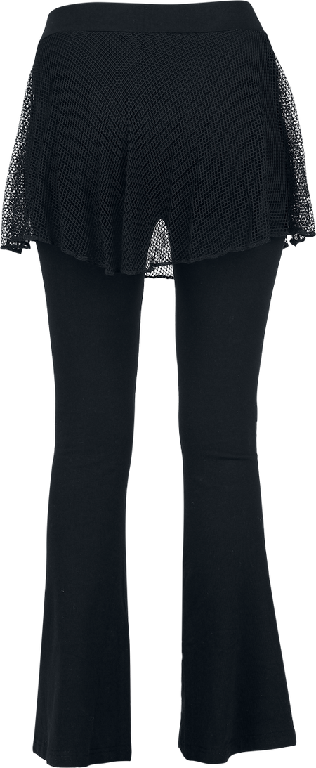 Legging  de Gothicana by EMP - Vailed in Darkness - S à XXL - pour Femme - noir - Gothicana by EMP - View 2