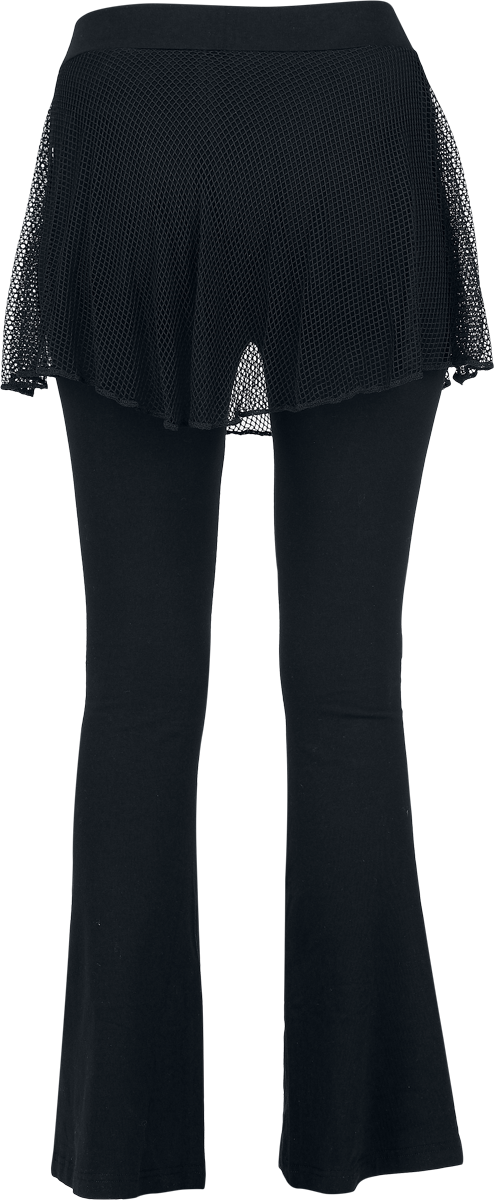 Legging  de Gothicana by EMP - Vailed in Darkness - S à XXL - pour Femme - noir - Gothicana by EMP - View 2