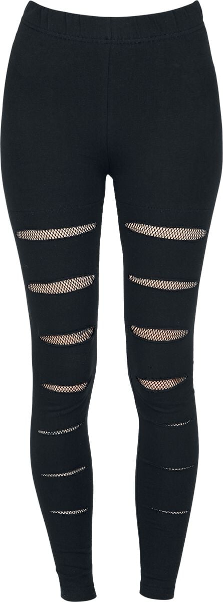 Legging  de Gothicana by EMP - Vailed in Darkness - S à M - pour Femme - noir - Gothicana by EMP