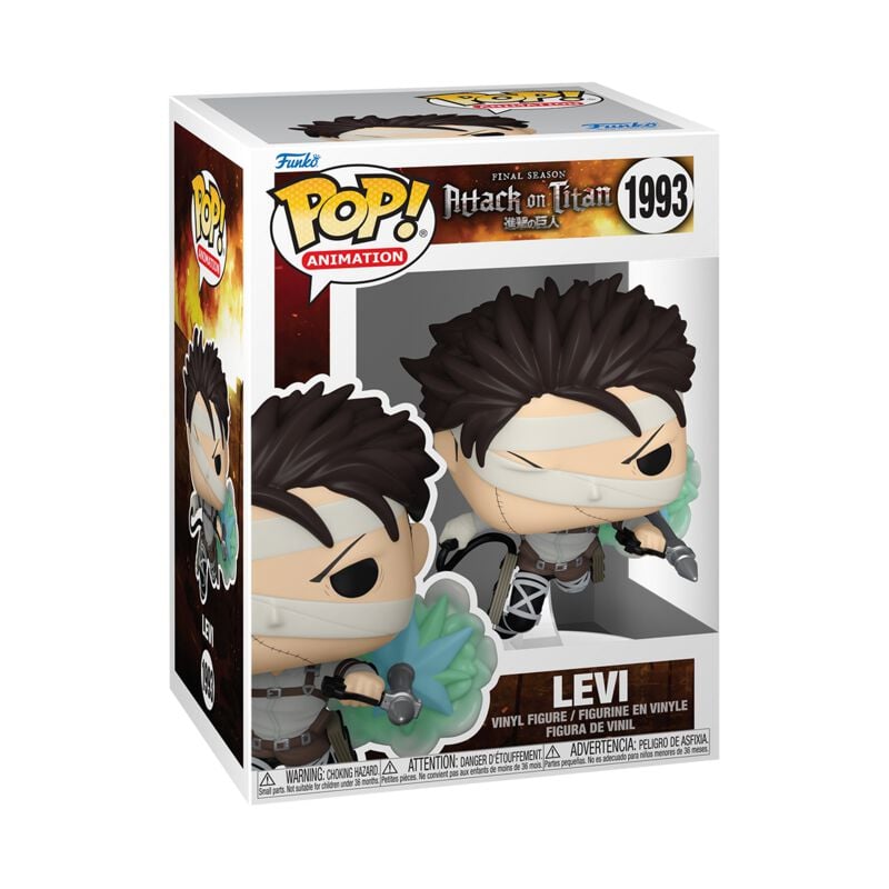 L'Attaque Des Titans - Levi - Funko Pop! n°1993 - Funko Pop! - Funko Shop Europe - L'Attaque Des Titans