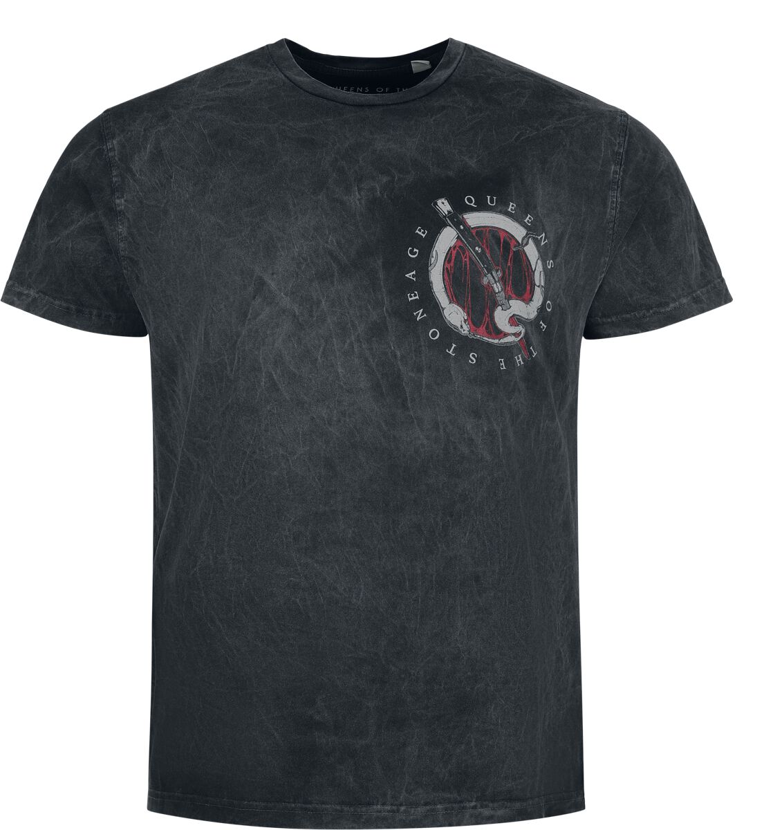 T-Shirt Manches courtes  de Queens Of The Stone Age - Sacrilege - M à 4XL - pour Homme - anthracite - Queens Of The Stone Age