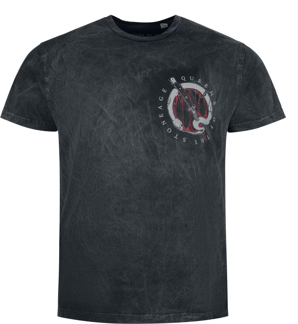 T-Shirt Manches courtes  de Queens Of The Stone Age - Sacrilege - M à 4XL - pour Homme - anthracite - Queens Of The Stone Age