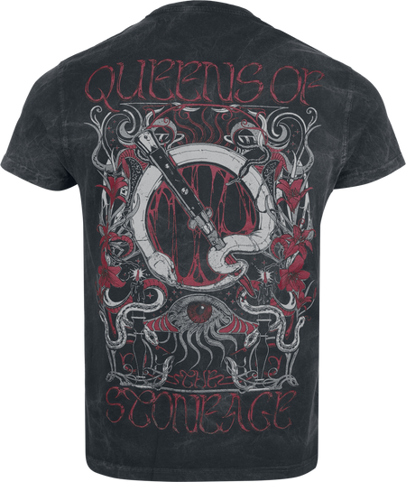 T-Shirt Manches courtes  de Queens Of The Stone Age - Sacrilege - M à 4XL - pour Homme - anthracite - Queens Of The Stone Age - View 2