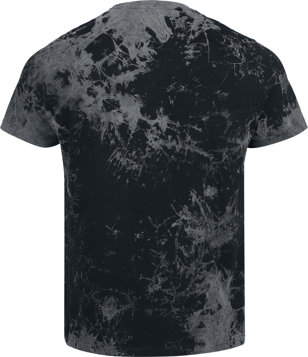 T-Shirt Manches courtes  de Queens Of The Stone Age - Skull - S à XXL - pour Homme - gris - Queens Of The Stone Age - View 2