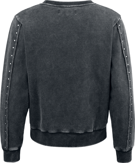 Sweat-shirt  de Rock Rebel by EMP - Incognito Rebel - S à XXL - pour Femme - gris - Rock Rebel by EMP - View 2