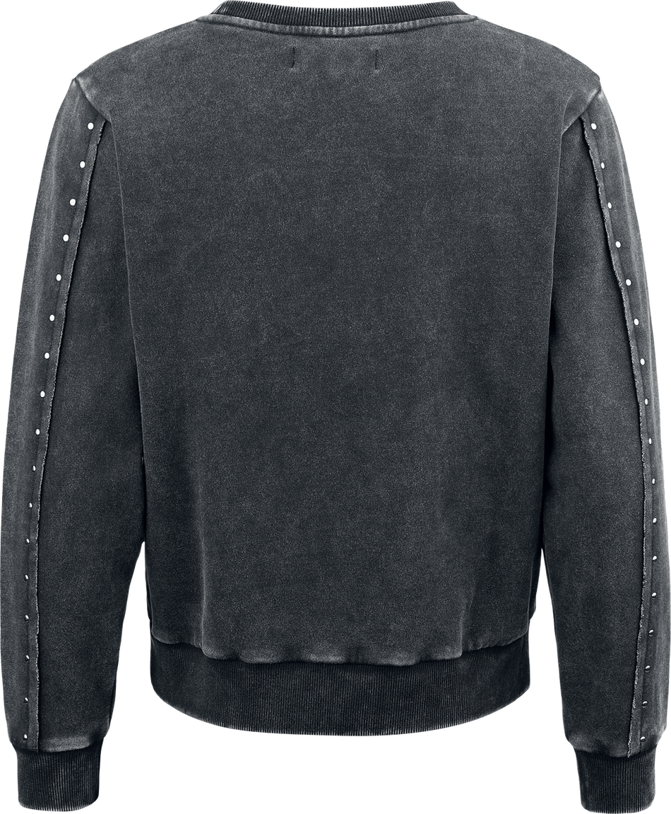 Sweat-shirt  de Rock Rebel by EMP - Incognito Rebel - S à XXL - pour Femme - gris - Rock Rebel by EMP - View 2