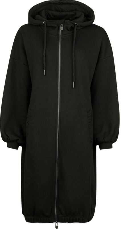 Sweat-shirt zippé à capuche  de Black Premium by EMP - Celtic fine lines - S à XXL - pour Femme - noir - Black Premium by EMP