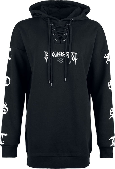 Sweat-shirt à capuche  de Black Blood by Gothicana - Forever Lost - S à XXL - pour Femme - noir - Black Blood by Gothicana