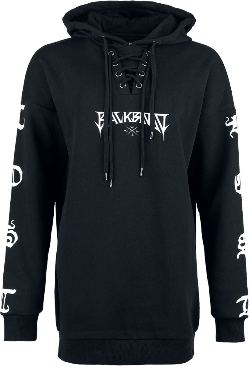 Sweat-shirt à capuche  de Black Blood by Gothicana - Forever Lost - S à XXL - pour Femme - noir - Black Blood by Gothicana