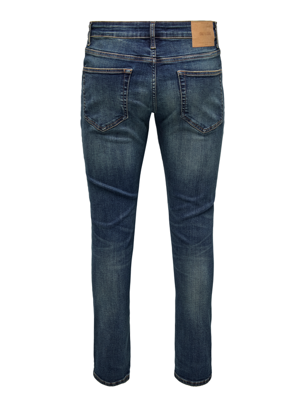 Jean  de ONLY and SONS - ONSLOOM SLIM DB TINT 4500 AZG DNM - W32L34 à W33L34 - pour Homme - bleu - ONLY and SONS - View 2