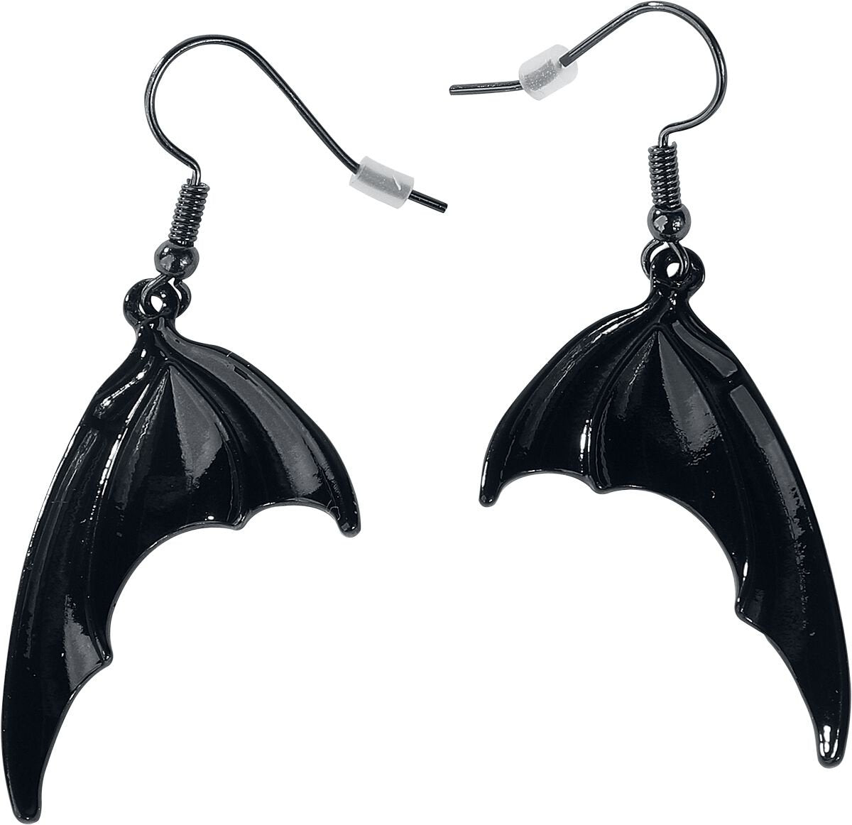 Boucles d'oreilles Gothic de Gothicana by EMP - Bat Wings - pour Femme - noir - Gothicana by EMP