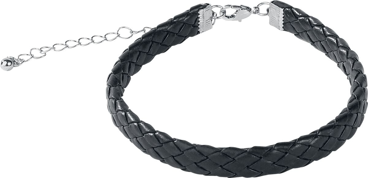 Bracelet imitation cuir  de Black Premium by EMP - Braided Basic - pour Unisexe - noir - Black Premium by EMP