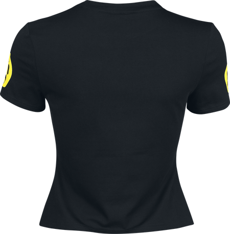 T-Shirt Manches courtes Gothic de Killstar - Killstar - Adventure Time - La Chose - T-Shirt Moulant - XS à 4XL - pour Femme - noir/jaune - Killstar - View 2