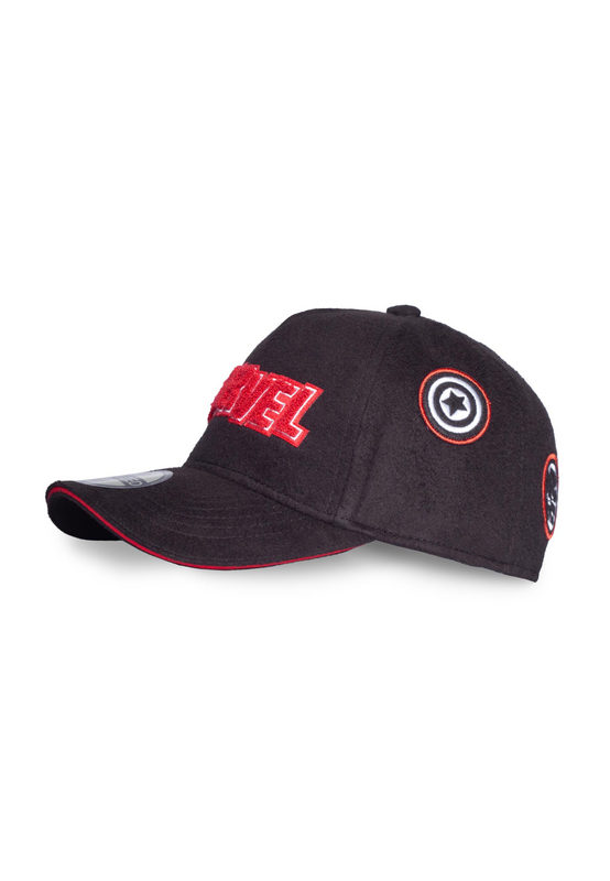 Casquette Disney de Marvel - Patches - pour Unisexe - noir/rouge - Marvel - View 2