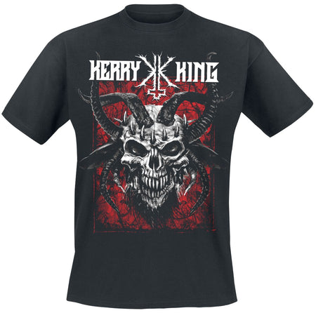 T-Shirt Manches courtes  de Kerry King - Thorns Skull - S à L - pour Homme - noir - Kerry King