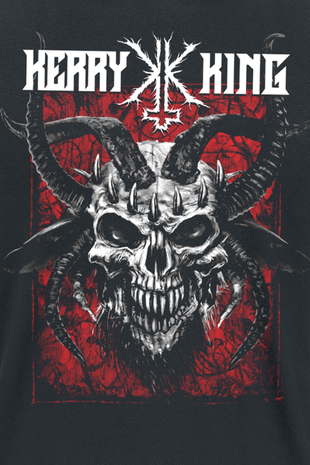 T-Shirt Manches courtes  de Kerry King - Thorns Skull - S à L - pour Homme - noir - Kerry King - View 2
